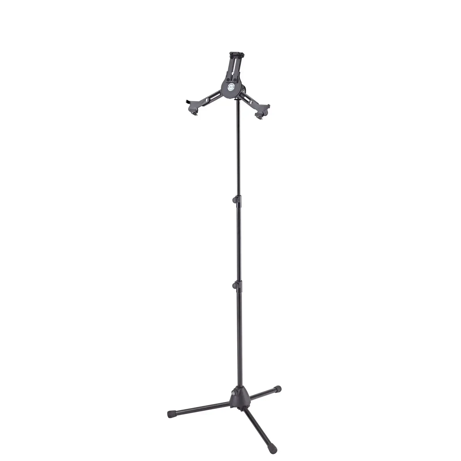 Стойка для планшета K&M 19793-316-55 трёхсекционная, 700–1550 мм, наклон 0°–90°, чёрная
