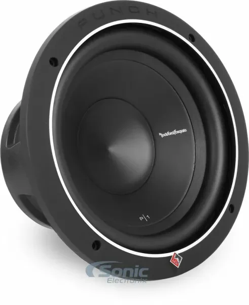 Rockford Fosgate Punch P1S4-10 10" Single 4 ohm Punch Stage 1 Car Subwoofer