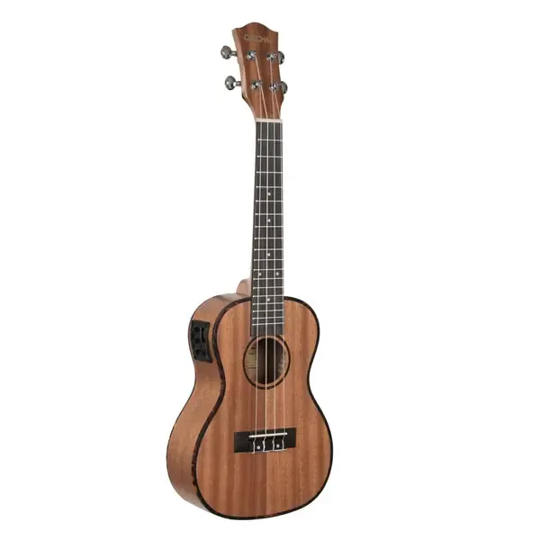 Укулеле концертный со звукоснимателем, Cascha HH-2035E Mahogany Series