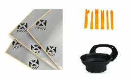 NVX XBAF69 Speaker Baffle Kit with NVX Sound Damping & 6 Piece Panel Removal Kit