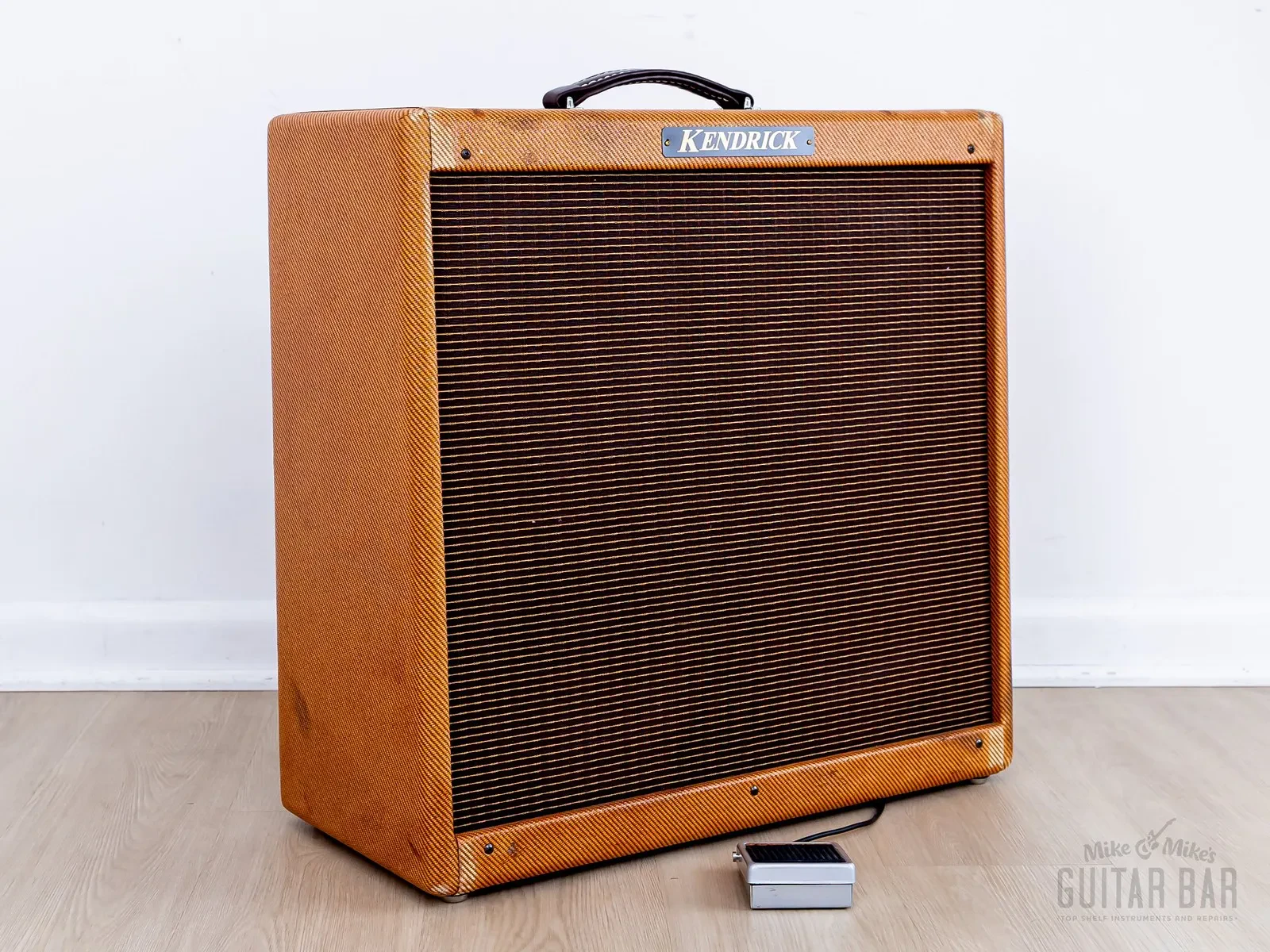 Kendrick Model 2410 Tweed Bassman 5F6-A 4x10 Boutique Tube Amp w/ Reverb Unit