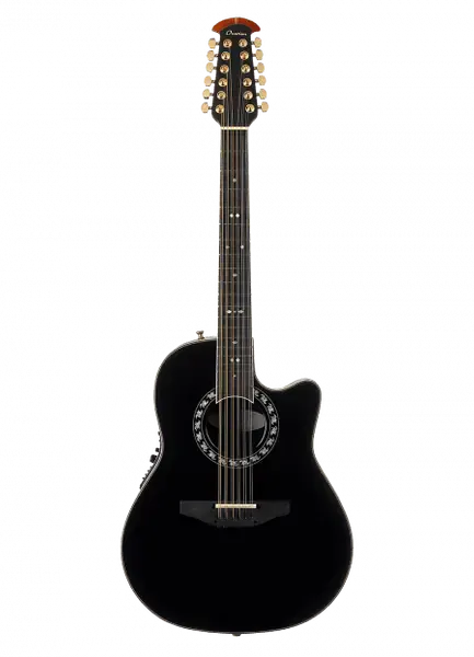 Электроакустическая гитара Ovation 2751AX-5 Standard Balladeer Deep Contour Cutaway 12-String Black