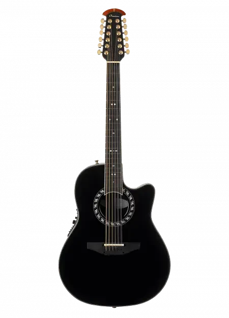 Электроакустическая гитара Ovation 2751AX-5 Standard Balladeer Deep Contour Cutaway 12-String Black