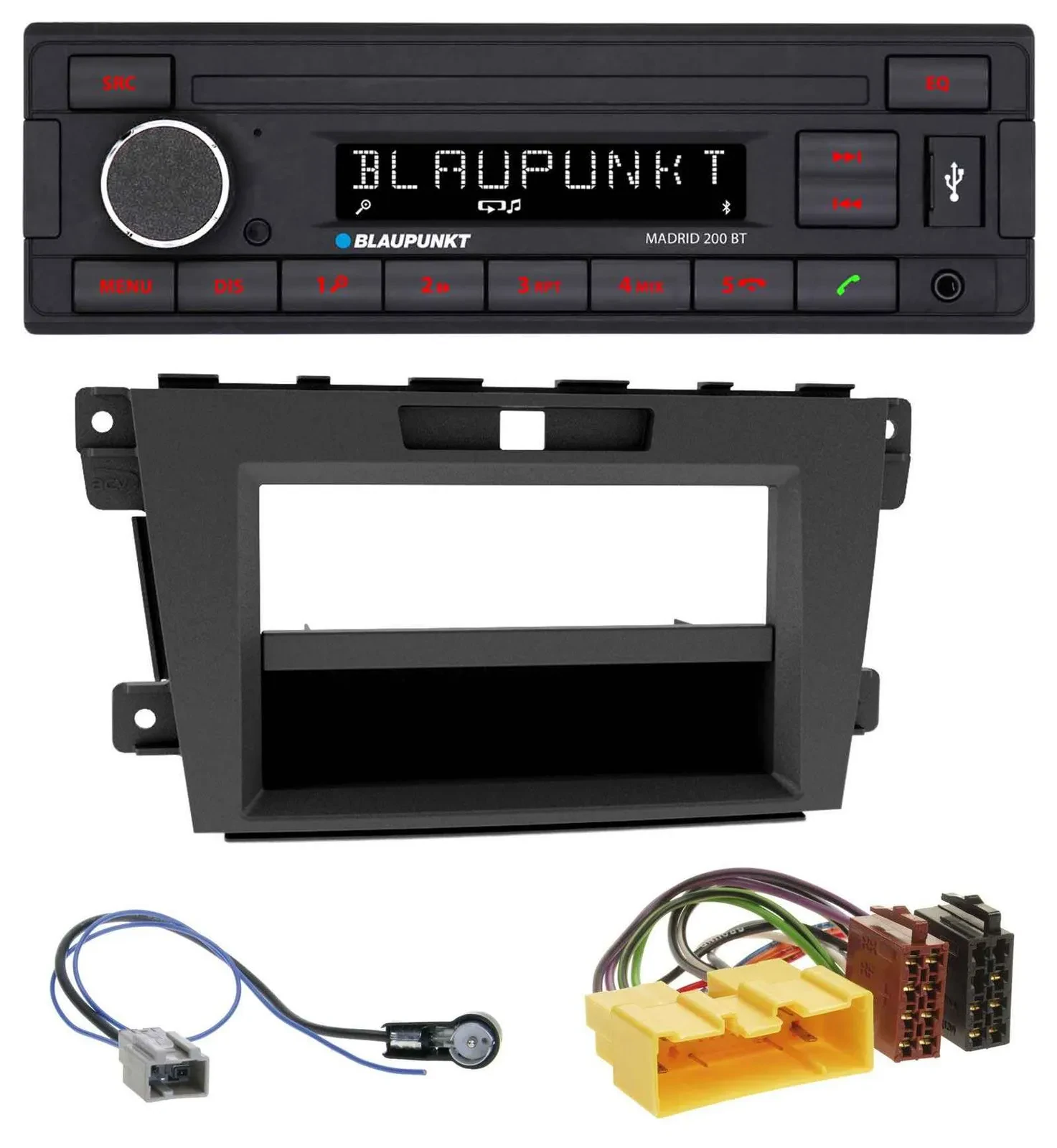 Blaupunkt USB AUX Bluetooth MP3 Autoradio für Mazda CX-7 (2009-2013)