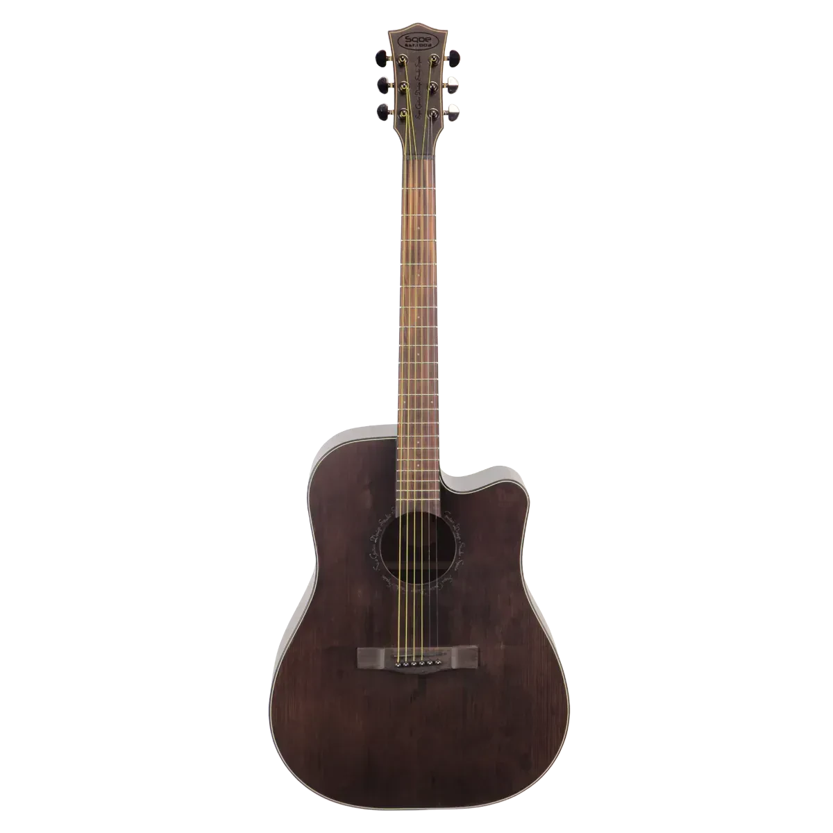 Акустическая гитара Sqoe SQ-BC-FG Set с аксессуарами