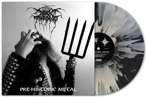Виниловая пластинка Darkthrone - Pre-Historic Metal - Black & White Splatter Vinyl [New Vinyl LP] Bl