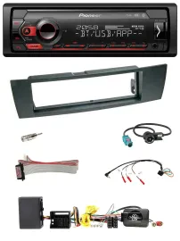 Pioneer Lenkrad USB DAB Bluetooth Autoradio für BMW 1er E87 2004-2013 Aktiv