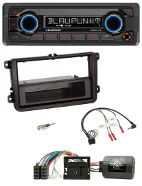 Blaupunkt MP3 Bluetooth USB Lenkrad Autoradio für Skoda Fabia 5J 2007-2014