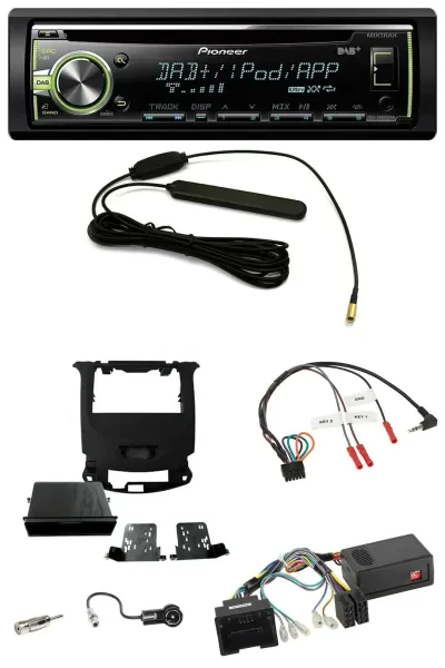 Pioneer MP3 USB CD DAB Lenkrad Autoradio für Chevrolet Cruze ab 2016 klavier sch