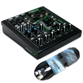 Микшерный пульт Mackie ProFX6v3 6-канальный, аналоговый с кабелем keepdrum