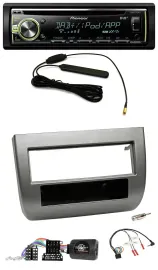 Pioneer MP3 USB CD DAB Lenkrad Autoradio für Lancia Y 843 05-11 dunkelsilbermeta