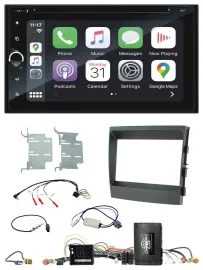 Blaupunkt DAB USB Bluetooth Lenkrad 2DIN TMC Navigation für Porsche Panamera 09-