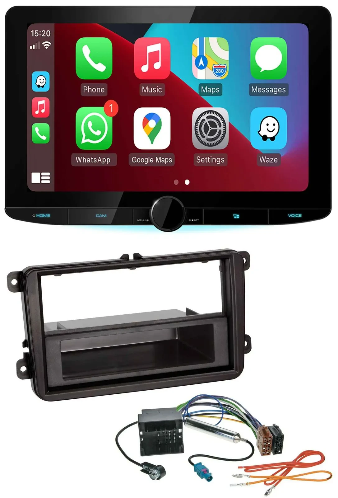 Kenwood MP3 USB DAB Bluetooth Autoradio für Seat Alhambra ab 10 Leon 09-12 Toled