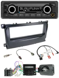 Blaupunkt Bluetooth DAB Lenkrad USB Autoradio für Ford Mondeo S-Max 2007-14 Can-