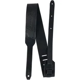 Ремень для гитары Martin Luxe by Martin Leather Guitar Strap Black 2.5 in.