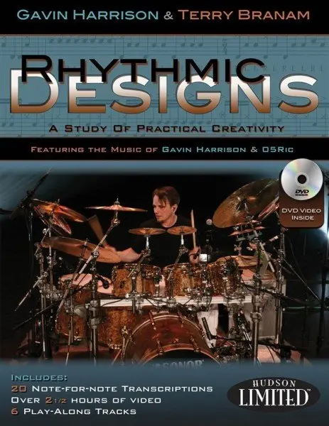 Ноты MusicSales GAVIN HARRISON TERRY BRANHAM RHYTHMIC DESIGNS DRUMS