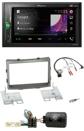 Pioneer 2DIN Lenkrad DAB USB Bluetooth Autoradio für SSangYong Rodius ab 2013