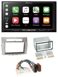 Pioneer 2DIN MP3 USB DAB DVD Bluetooth Autoradio für Toyota Corolla Verso 04-09