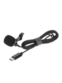 Микрофон прищепка проводной TYPE-C JH-042 (Black)