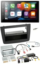 Pioneer DAB Bluetooth 2DIN USB Lenkrad Autoradio für Alfa Romeo Mito 14-18 Infoa