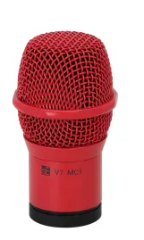 SE Electronics V7MC1RDMP3 Red V7 Microphone Capsule for Shure Wireless+Pouch