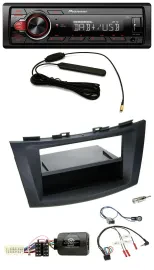 Автомагнитола Pioneer 1DIN MP3 DAB USB для Suzuki Swift Sport (с 2011), черный