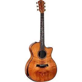 Электроакустическая гитара Taylor Custom All-AA Hawaiian Koa Grand Auditorium Acoustic-Electric Guitar