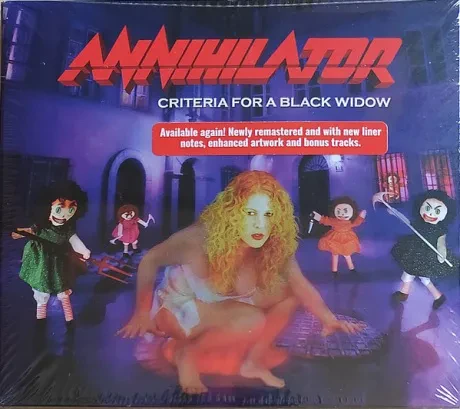 ANNIHILATOR - Criteria For A Black Widow (CD)