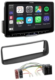 Alpine Bluetooth MP3 USB DAB Autoradio für Peugeot 206 (ab 1998)