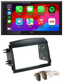 JVC Bluetooth 2DIN MP3 DAB USB Autoradio für Hyundai Sonata NF 2005-2008