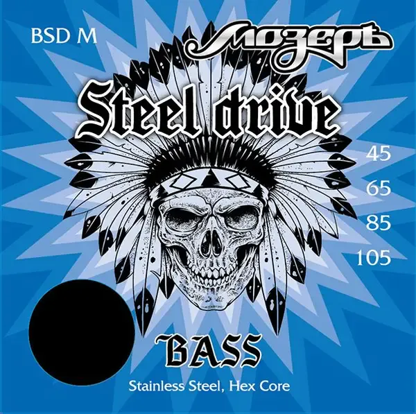Струны для бас-гитары Мозеръ Steel Drive BSD-M