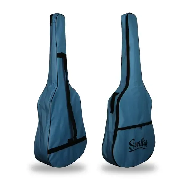 Чехол для акустической гитары 41" Sevillia GB-A41 BL цвет - голубой