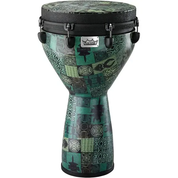 Джембе Remo 14" Designer Mondo Green Kinte