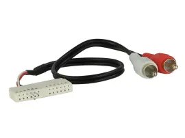 Коммутационный кабель ACV 13-1424-26 для Audi/VW (Quadlock), 2x RCA