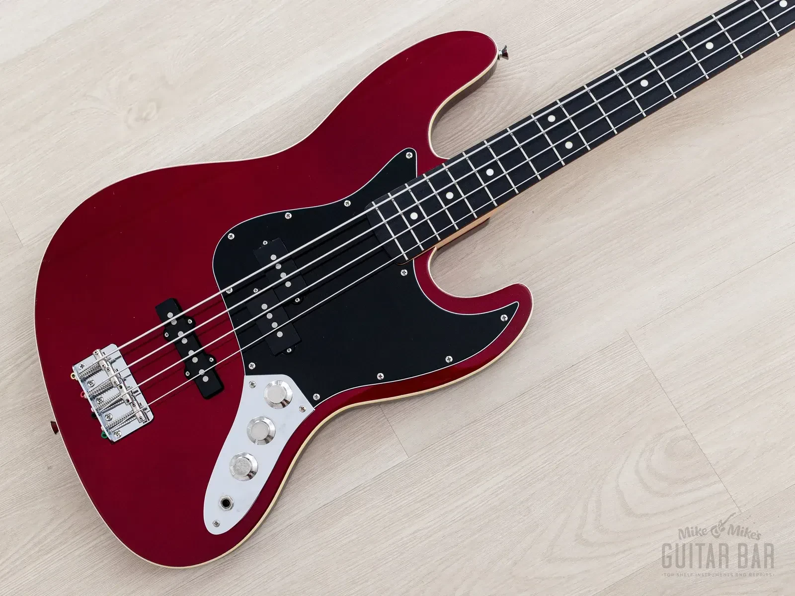 2012 Fender Aerodyne Jazz Bass PJ Electric Bass Guitar, Japan MIJ