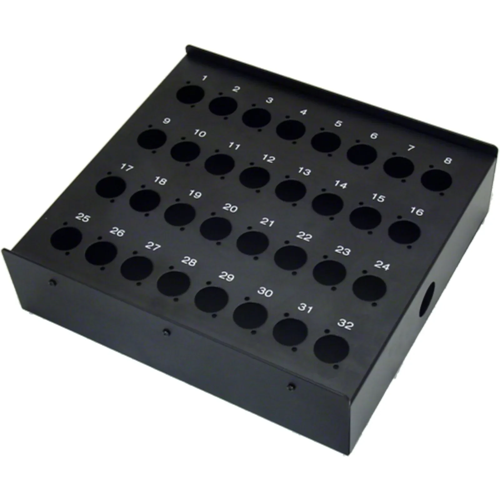 MUSIC STORE Stagebox 32 / 32 für Boden/Wand, D-Serie Buchse - Stecker