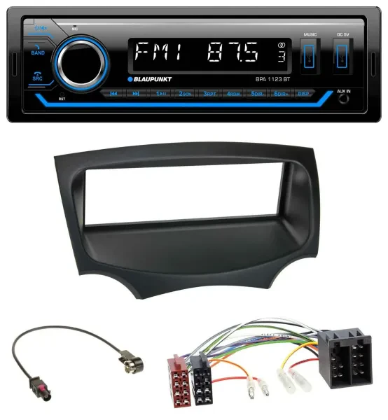 Blaupunkt MP3 Bluetooth USB AUX Autoradio für Ford Ka (RU8, ab 2008)