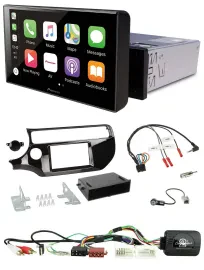 Pioneer Bluetooth Lenkrad DAB USB Autoradio für Kia Rio UB ab 03/2015 piano schw