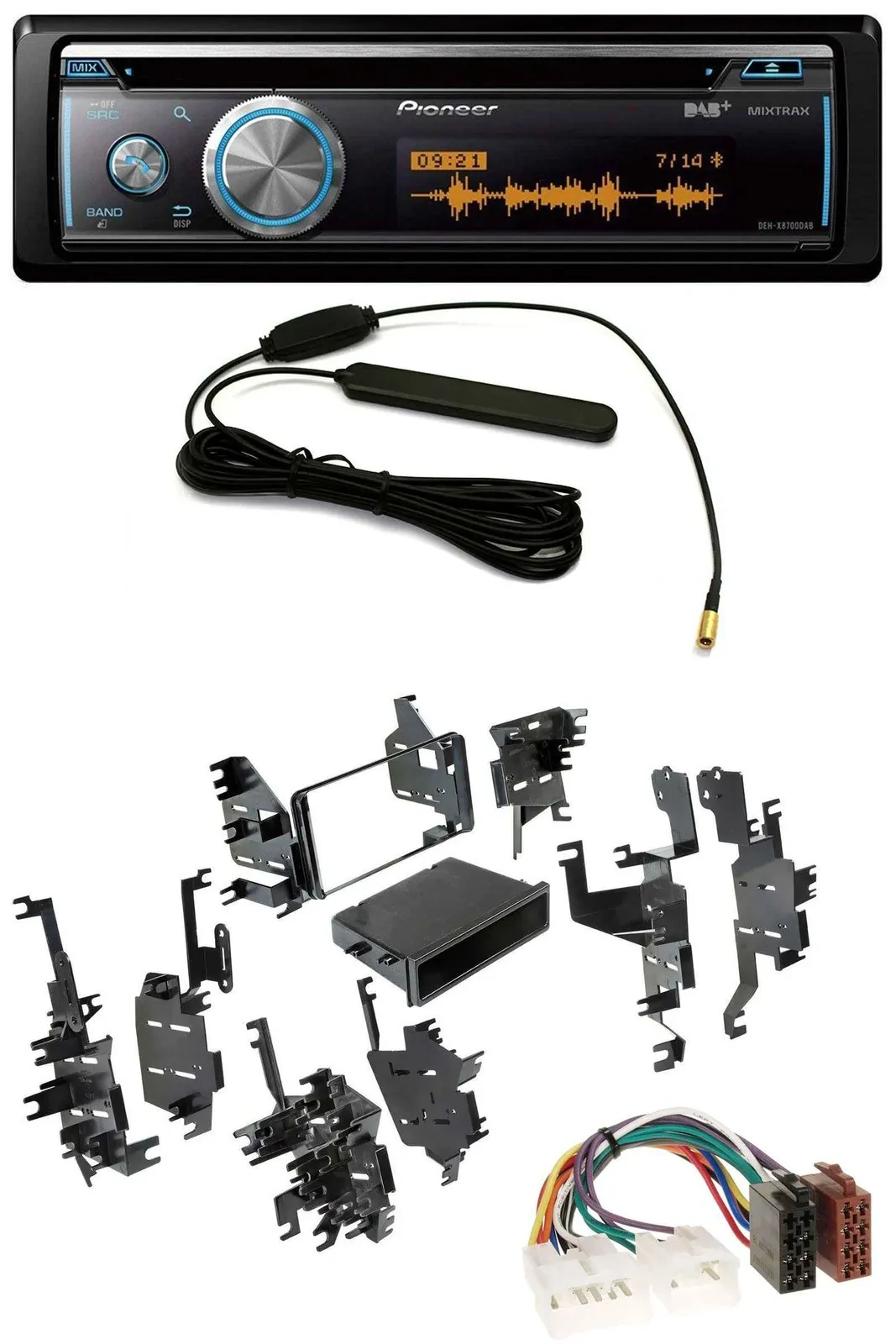 Автомагнитола для Toyota Tundra/Celica/FJ Pioneer CD/USB/Bluetooth/DAB/MP3