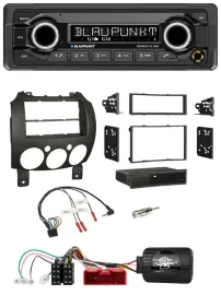 Blaupunkt Bluetooth DAB Lenkrad USB Autoradio für Mazda 2 2007-2014 nur Panasoni