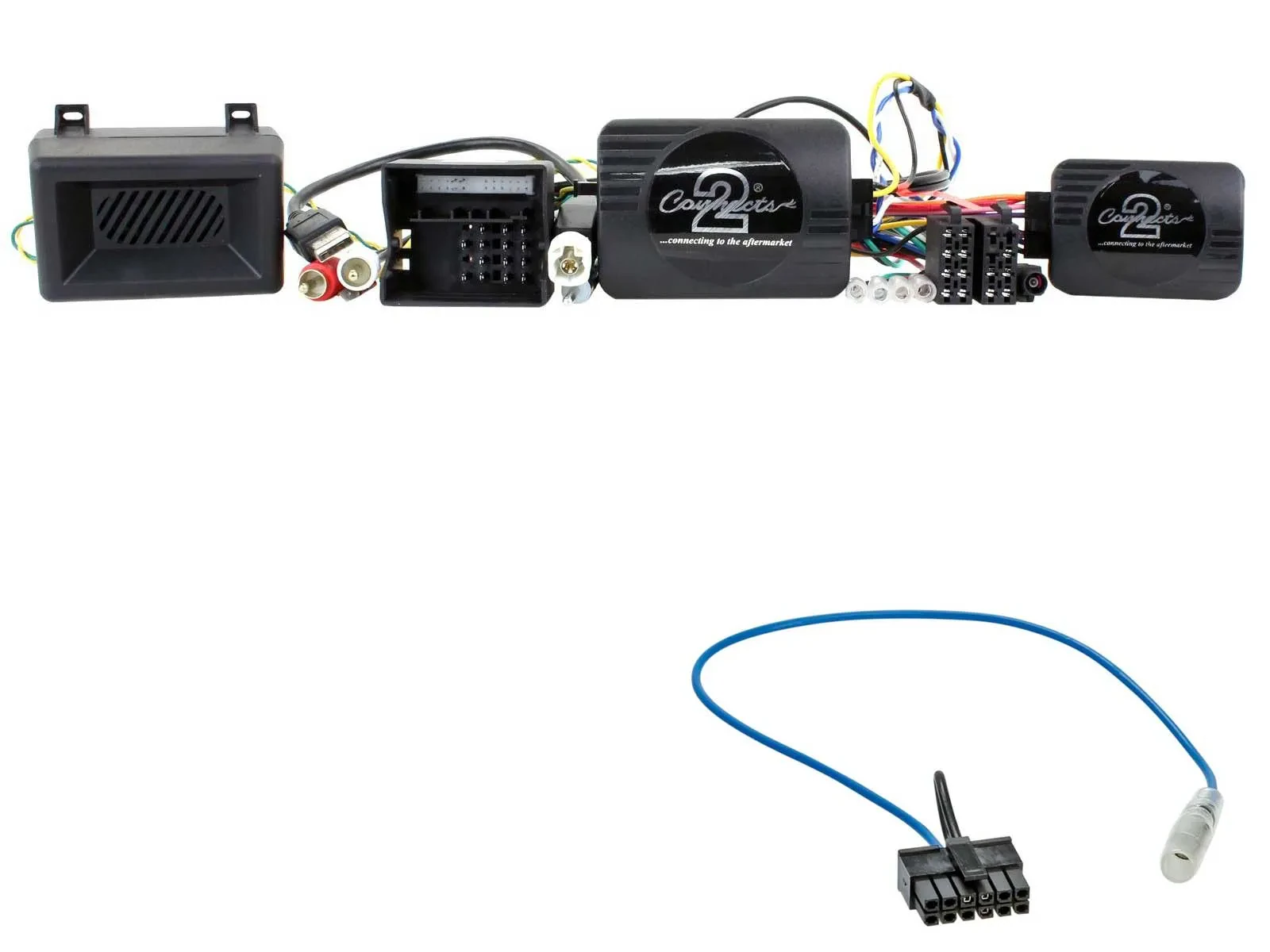 Connects2 CAN-Bus- Lenkradadapter für BMW 1 3 5 6 7 Z4 X1 Mini Kenwood