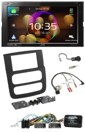 JVC DAB Lenkrad 2DIN Bluetooth USB Autoradio für Dodge RAM 2002-2006