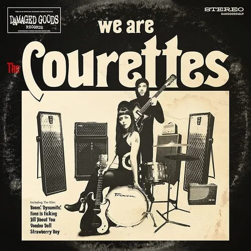 Виниловая пластинка Courettes - We Are The Courettes [New Vinyl LP] Clear Vinyl, Ltd Ed, Red, Rmst,