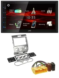 Автомагнитола для Ford Ranger (2007–2011) JVC 2DIN, USB, Bluetooth, DAB, MP3