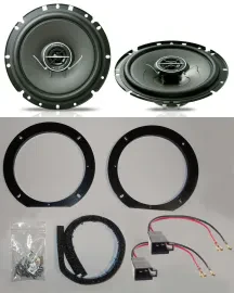 Pioneer 170Watt 2-Wege 16,5cm Lautsprecher für Lada Kalina 05-13 Heck Auto Boxen