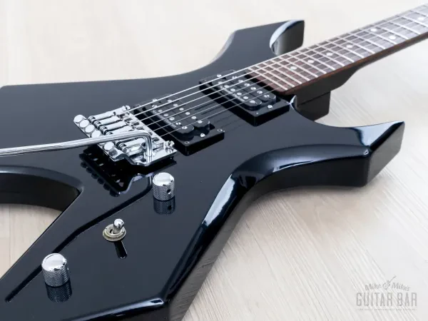 B.C.Rich Warlock NJ Series черный, Seymour Duncan SH-2 & SH-4