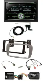 Pioneer CD USB Lenkrad Bluetooth 2DIN DAB Autoradio für Ford Mondeo S-Max ab 07