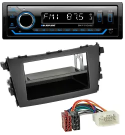 Blaupunkt Bluetooth USB DAB MP3 Autoradio für Suzuki Celerio (LF, ab 2014)