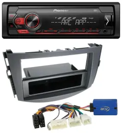 Pioneer DAB 1DIN MP3 AUX USB Autoradio für Toyota RAV-4 (11-13) - 28 Pin