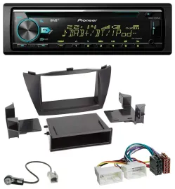 Pioneer DAB MP3 CD USB Bluetooth Autoradio für Hyundai ix35 (LM, 2010-2013)
